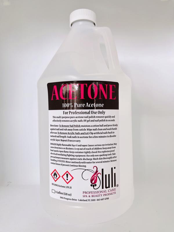 Luli Acetone 100% , 1 Gallon