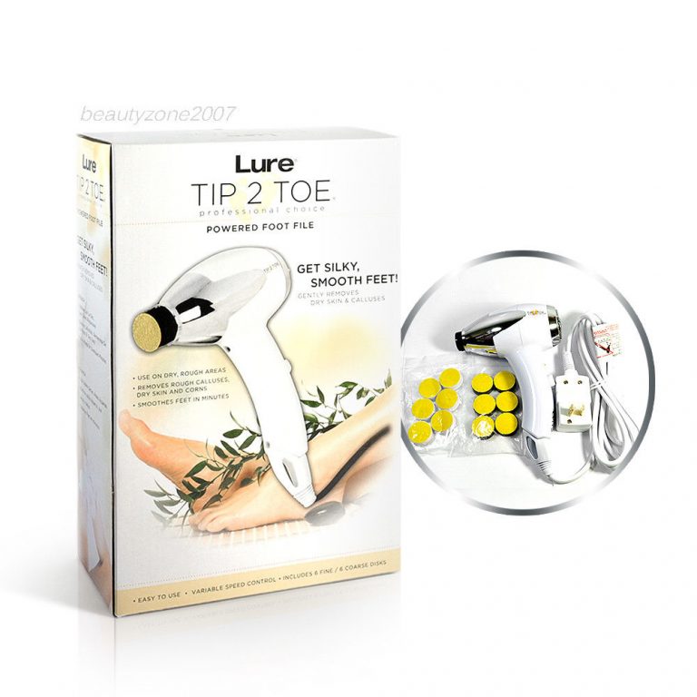 Lure Tip2Toe Professional Electric Callus Remover for Feet Brenda